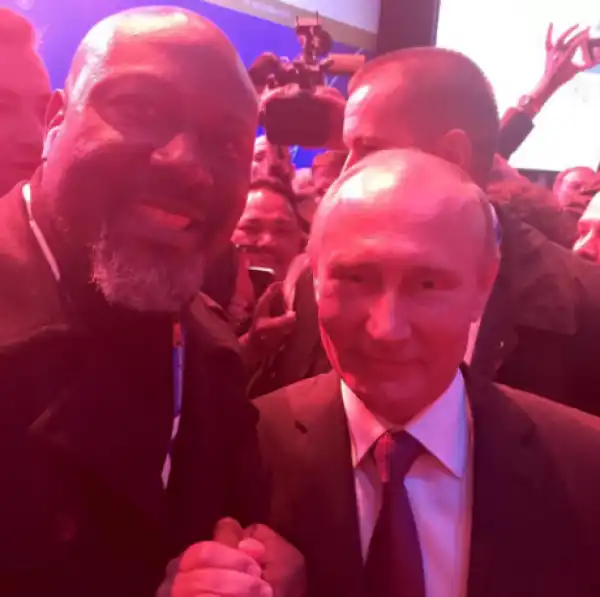 Senator Dino Melaye Meets Russian President, Vladimir Putin (Photo)